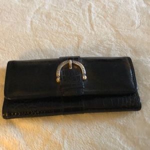 Brighton large black wallet